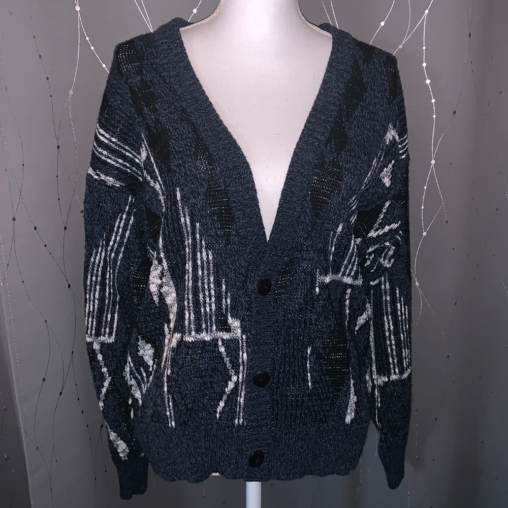 👙Michael Gerald Navy Blue Women’s Sweater